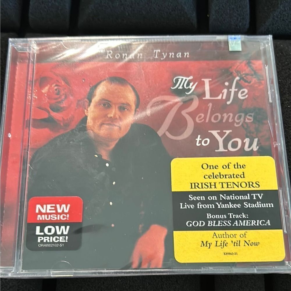 My Life Belongs to You Ronan Tynan Irish Tenor CD sealed.